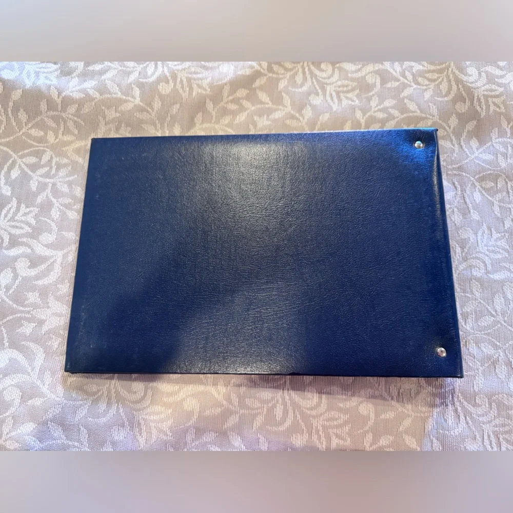 Executive check binder